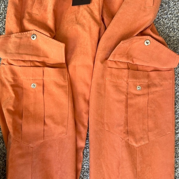 5/$25 Kendall + Kylie NWT suede cargo utility style jogger size XS - Picture 12 of 13